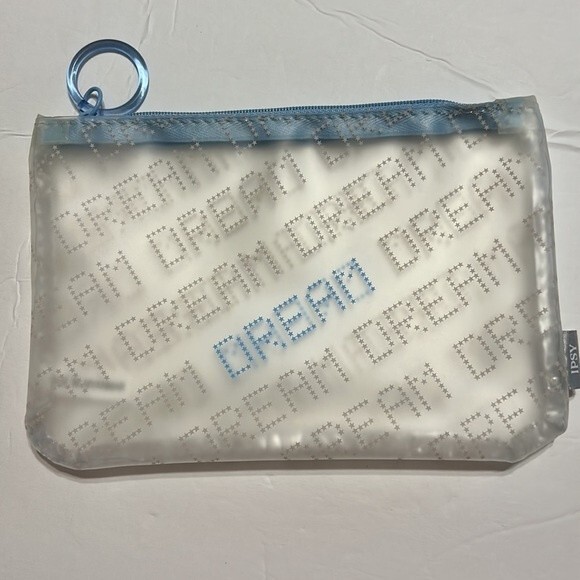 IPSY Set of 3 Blue Pink Beauty Makeup Bags Cases Power Moves Dream Women Love - Picture 2 of 10